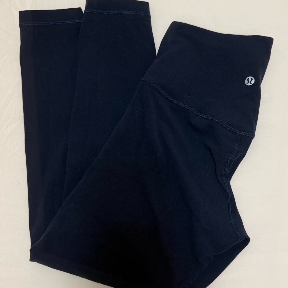 lululemon Align High-Rise Pant 25" - True Navy - Size 8 - Picture 5 of 5